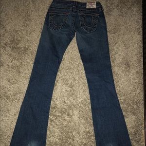 True religion boot cut size 34